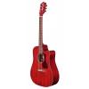 Guild D-120CE CHR Elektro Akustik Gitar (Cherry Red)<br>Fotoğraf: 3/6