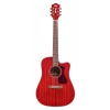 Guild D-120CE CHR Elektro Akustik Gitar (Cherry Red)<br>Fotoğraf: 1/6