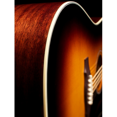 Guild D-140CE SB Elektro Akustik Gitar (Sunburst)<br>Fotoğraf: 4/8