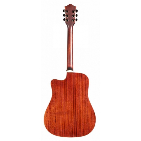 Guild D-140CE SB Elektro Akustik Gitar (Sunburst)<br>Fotoğraf: 3/8