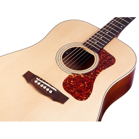 Guild D-240E NAT Akustik Gitar (Natural)<br>Fotoğraf: 3/5