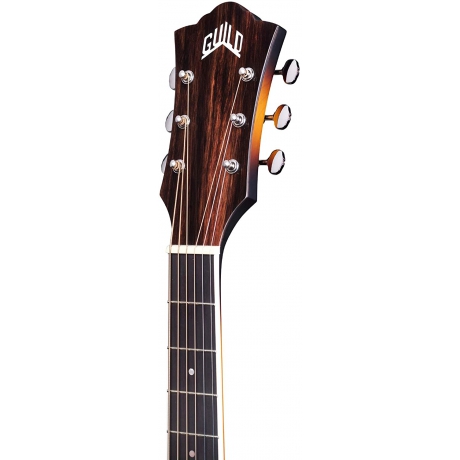 Guild F-250CE Deluxe Elektro Akustik Gitar (Antique Burst)<br>Fotoğraf: 5/5