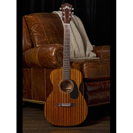 Guild M-120E Nat Elektro Akustik Gitar (Natural)<br>Fotoğraf: 2/8