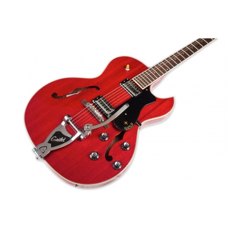 Guild Newark St. Collection Elektro Gitar (Cherry Red)<br>Fotoğraf: 2/3