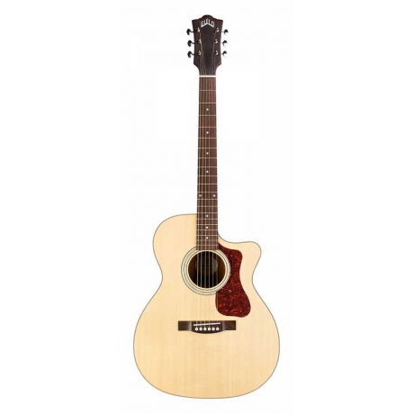 Guild OM-240CE NAT Elektro Akustik Gitar (Natural)<br>Fotoğraf: 1/6