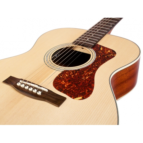 Guild OM-240E NAT Elektro Akustik Gitar (Natural)<br>Fotoğraf: 4/5