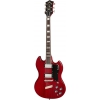 Guild Polara Deluxe Elektro Gitar (Cherry Red)<br>Fotoğraf: 2/6