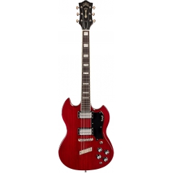 Guild Polara Deluxe Elektro Gitar (Cherry Red)