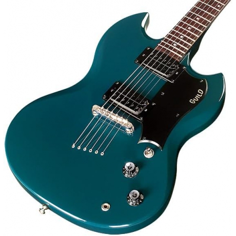 Guild Polara Elektro Gitar (Blue Steel)<br>Fotoğraf: 4/6