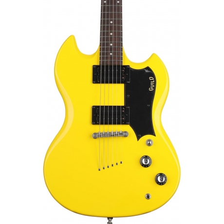 Guild Polara Elektro Gitar (Voltage Yellow)<br>Fotoğraf: 3/6