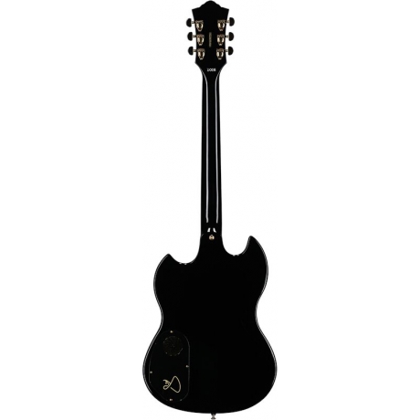 Guild Polara Kim Thayil Signature Elektro Gitar (Siyah)<br>Fotoğraf: 6/8