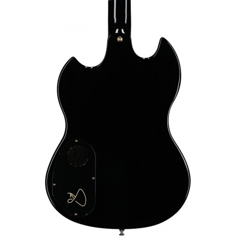 Guild Polara Kim Thayil Signature Elektro Gitar (Siyah)<br>Fotoğraf: 5/8