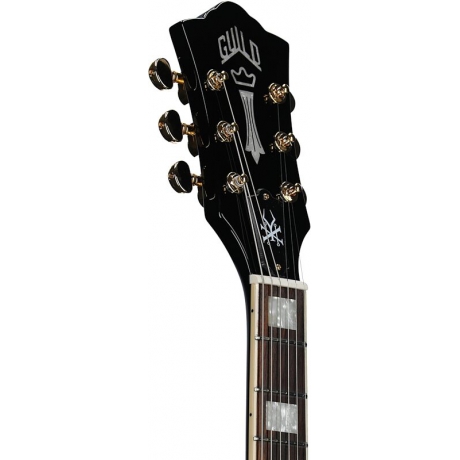 Guild Polara Kim Thayil Signature Elektro Gitar (Siyah)<br>Fotoğraf: 7/8