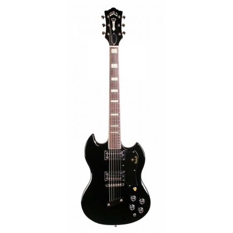 Guild S-100 Polara Elektro Gitar (Siyah)<br>Fotoğraf: 1/2