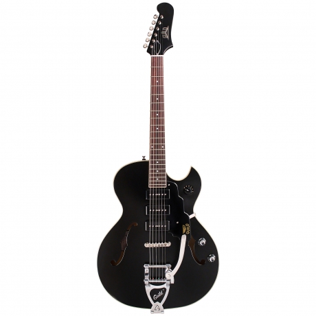 Guild Starfire I Jet 90 SBK Elektro Gitar (Satin Black)<br>Fotoğraf: 1/2