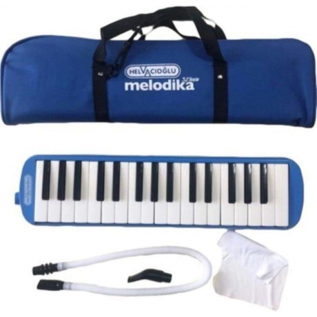 Helvacıoğlu 32 Tuşlu Melodika (Lacivert)<br>Fotoğraf: 1/1
