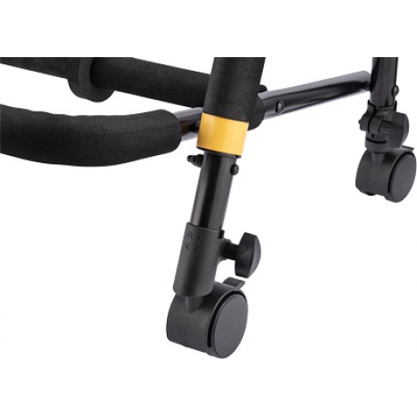 Hercules GS523B PLUS 3-Enstürman Tekerlekli Gitar Rack<br>Fotoğraf: 5/6