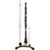 Hercules HCDS543BB 3'lü Flüt Klarnet Pikolo Standı<br>Fotoğraf: 2/2