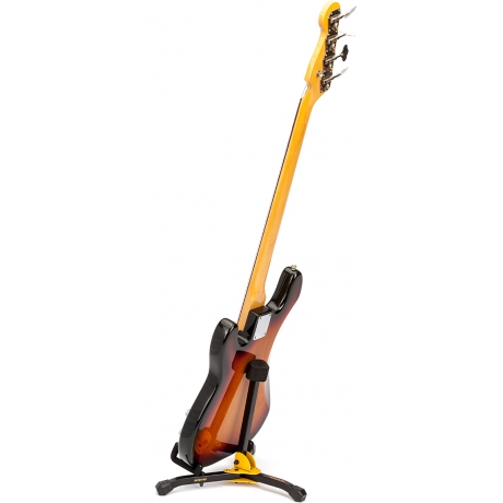 HERCULES HCGS-402BB Elektro Gitar – Bas Gitar Mini Gitar Sehpası (Çanta ile birlikte)<br>Fotoğraf: 3/4