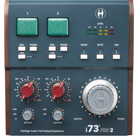 Heritage Audio i73 Pro 2 USB Ses Kartı<br>Fotoğraf: 1/4