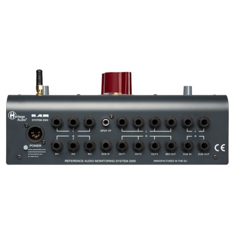 Heritage Audio RAM System 2000 Masaüstü Pasif Monitör Controller (Bluetooth)<br>Fotoğraf: 4/4