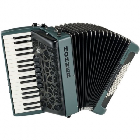 Hohner A166113 MyColor III 72 Akordiyon (Twilight Granite Gray)<br>Fotoğraf: 1/1