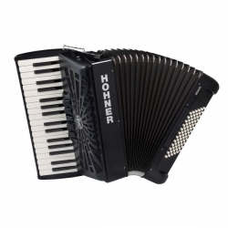 Hohner A16622 Bravo III 72 Akordiyon (Siyah)