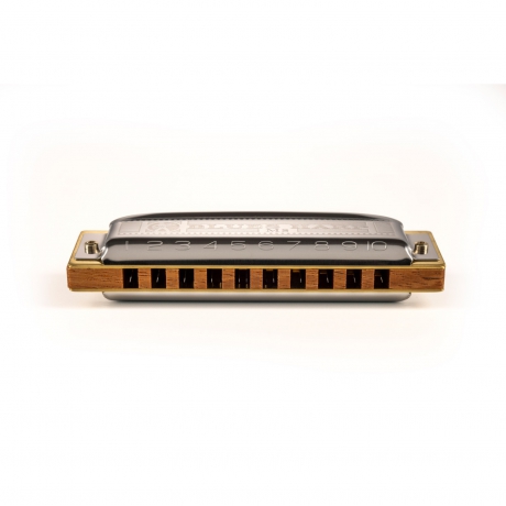 Hohner Blues Harp MS Si Bemol Majör Mızıka<br>Fotoğraf: 2/10