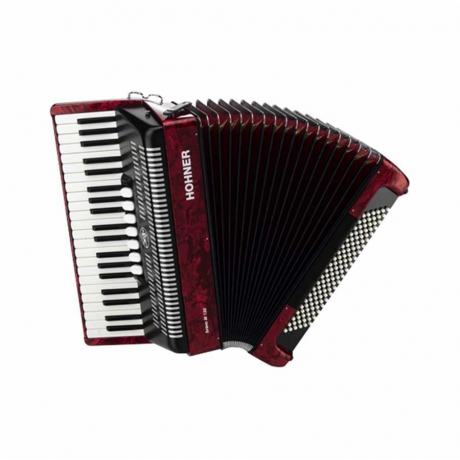 Hohner Bravo III 120 Akordiyon (Kırmızı)
