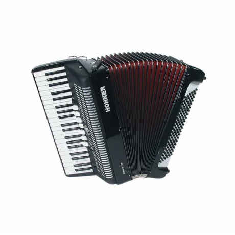 Hohner Bravo III 120 Akordiyon (Siyah)<br>Fotoğraf: 1/1