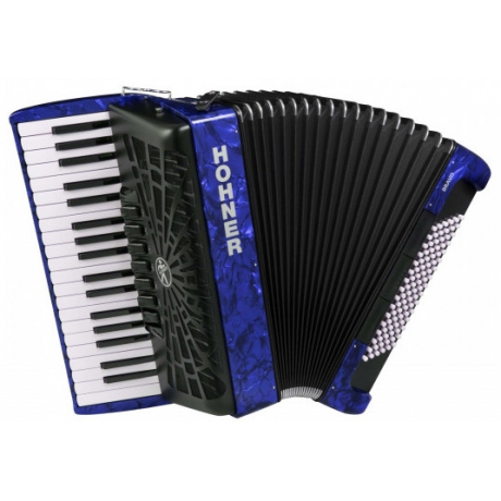 Hohner Bravo III 96 Akordiyon (Mavi)<br>Fotoğraf: 1/1