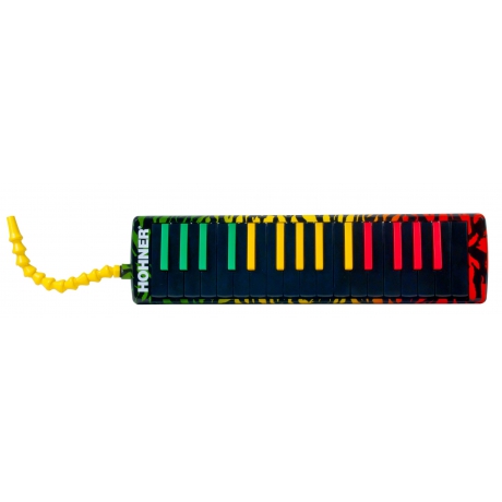Hohner C944013 Airboard Rasta 32 Melodica<br>Fotoğraf: 1/2