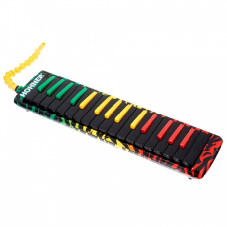 Hohner C944513 Airboard Rasta 37 Tuş Melodika<br>Fotoğraf: 1/2