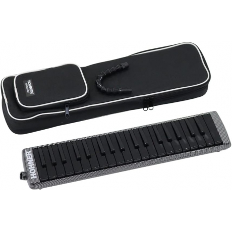 Hohner C944514 Airboard 37 Tuş Carbon Print Wl Melodika<br>Fotoğraf: 2/3