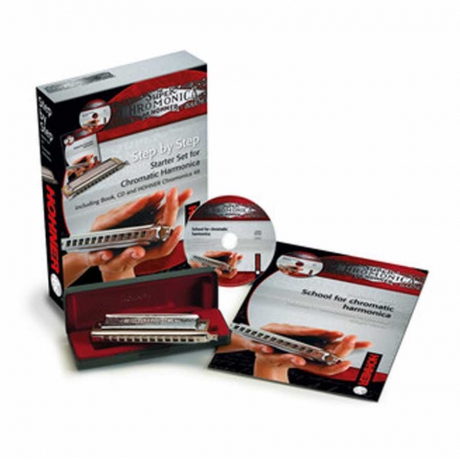 Hohner Chromonica Mızıka Öğrenim Paketi (İngilizce)<br>Fotoğraf: 1/1