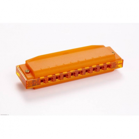 Hohner M1110O Translucent Orange Harp (Do Majör)<br>Fotoğraf: 1/1