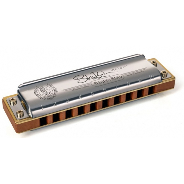Hohner M202588p Steve Baker Signature Progressive Series Sol Majör Mızıka, Fotoğraf: 1/3