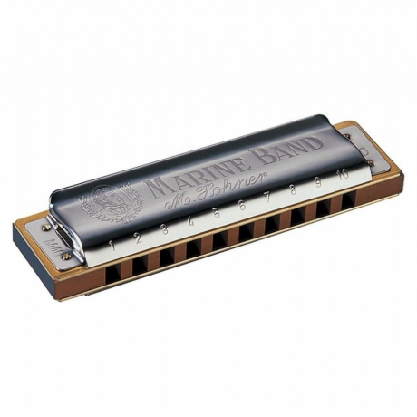 Hohner Marine Band 1896/20 Mızıka (Sol Armonik Minör)<br>Fotoğraf: 2/2