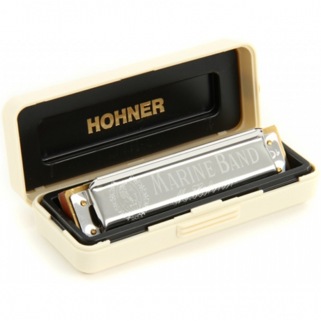 Hohner Marine Band 1896 Mızıka (La Majör)<br>Fotoğraf: 1/2