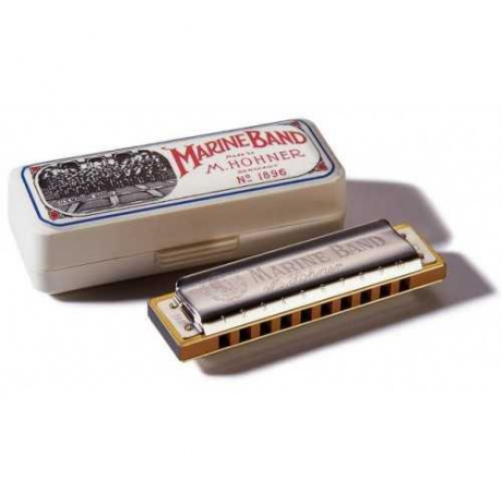Hohner Marine Band 1896 Mızıka (Sol Majör)<br>Fotoğraf: 1/1