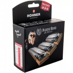 Hohner Marine Band 1896 Propack Mızıka (C-G-A Majör)