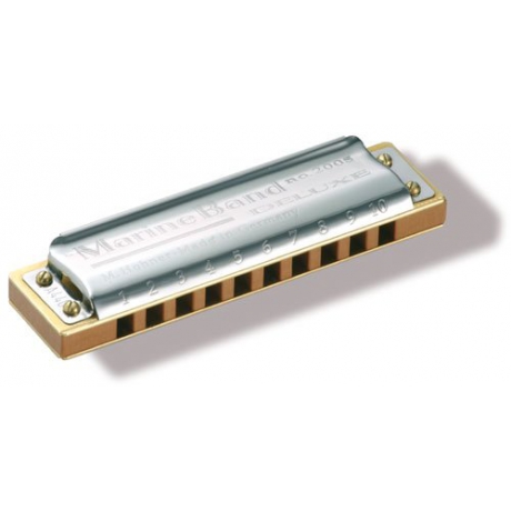 Hohner Marine Band Deluxe Mızıka (Do Majör)<br>Fotoğraf: 2/2