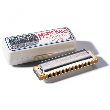 Hohner Marine Band Deluxe Mızıka (Si Majör)<br>Fotoğraf: 2/2