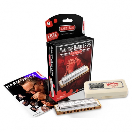 Hohner Marine Band Mızıka (Do Minor)<br>Fotoğraf: 1/1