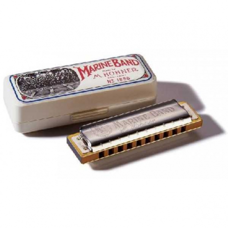 Hohner Marine Band Mızıka (Mi Majör)<br>Fotoğraf: 1/1