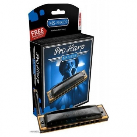 Hohner Pro Harp MS Serisi 562/20 Mızıka (La Bemol Majör)<br>Fotoğraf: 1/1