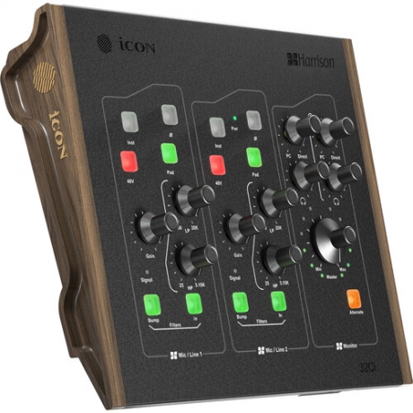 iCon Pro Audio Harrison 32Ci USB-C Audio/MIDI Ses Kartı<br>Fotoğraf: 3/5