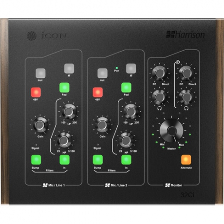 iCon Pro Audio Harrison 32Ci USB-C Audio/MIDI Ses Kartı<br>Fotoğraf: 1/5