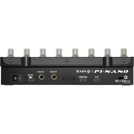 iCON Pro Audio P1 Nano Compact USB C-MIDI Control Ünitesi<br>Fotoğraf: 4/4