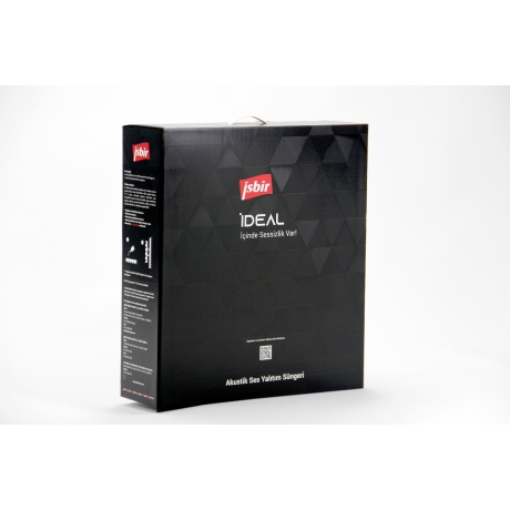 Işbir Akustik Ses Yalıtım Sünger Seti (1 m2)<br>Fotoğraf: 3/4